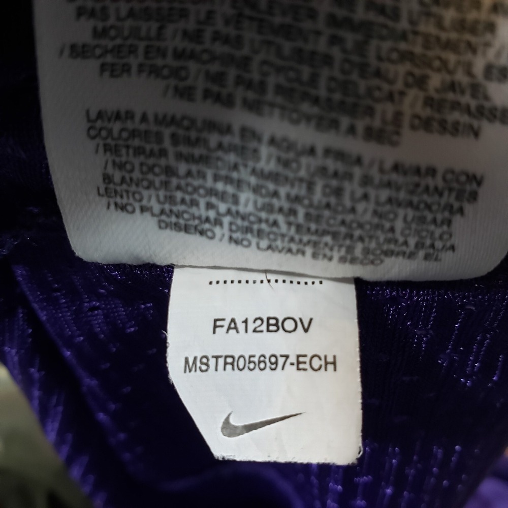 East Carolina Pirates Jersey Men M Nike Team Engineered #53 Purple NCAA Football - Picture 13 of 13